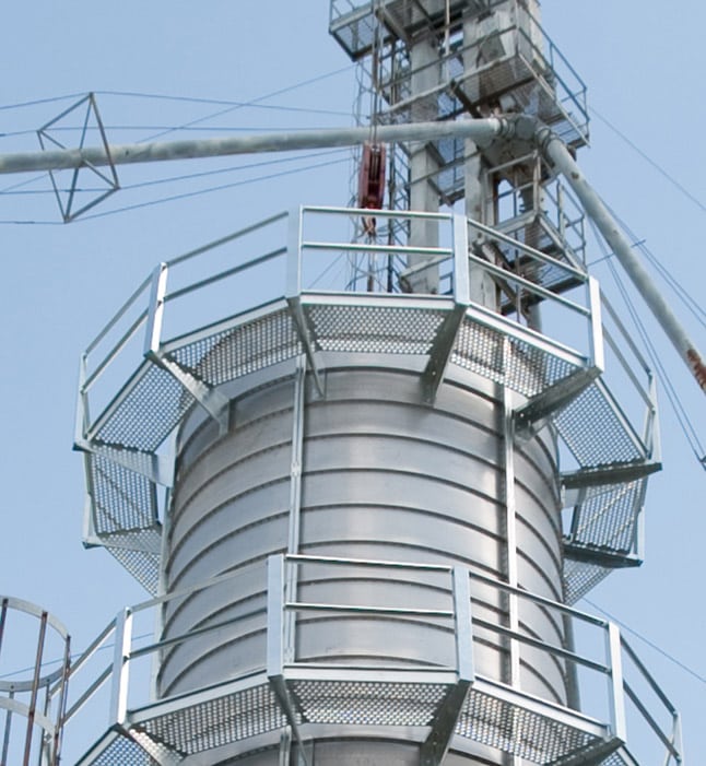 Safety Grating for Communication Towers
